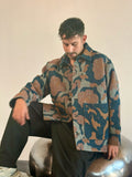 Henrik Vibskov Wheel Jacket Goat Navy