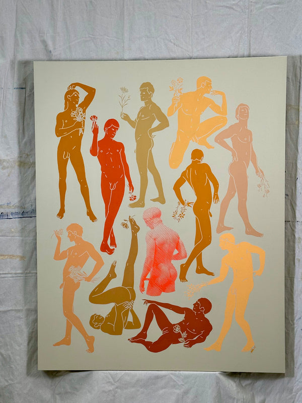 Bloom For Me in Orange, 2024 by This Is Amit