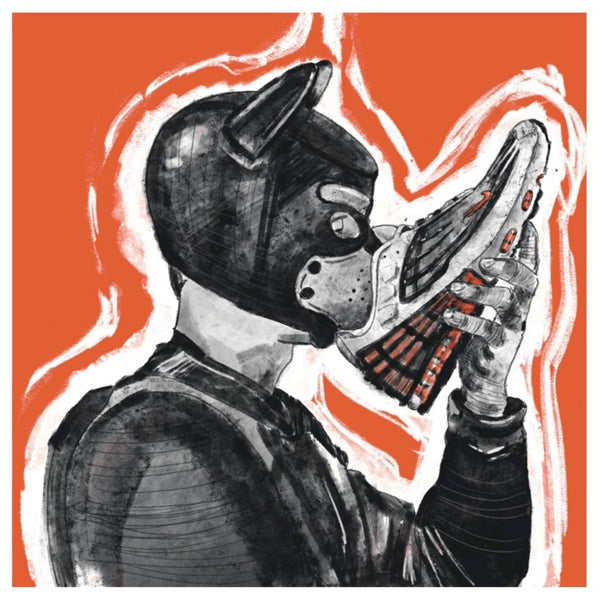 Fefo Reyes, Puppy sniffing, 2025