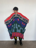 Walter Van Beirendonck Beep Beep Poncho - Orange
