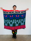 Walter Van Beirendonck Beep Beep Poncho - Orange