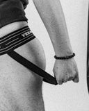 Yes Homo Jockstrap in White