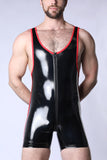 CELLBLOCK 13 Iron Grip Zipper Singlet - Red