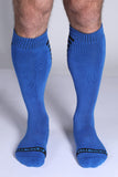 CELLBLOCK 13 Iron Grip Knee High Socks - Blue