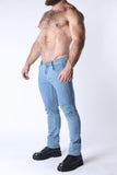 CELLBLOCK 13 Peek-A-Boo Denim Pant - Light Blue