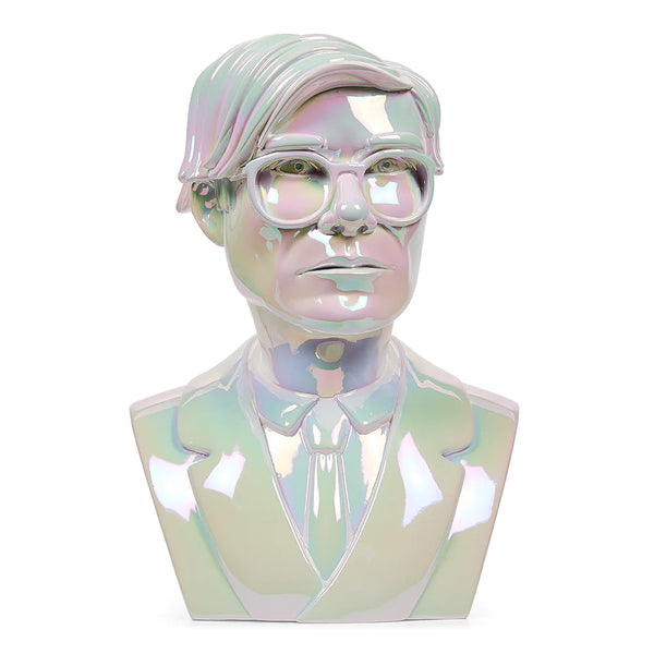 Andy Warhol Iridescent Bust by Kidrobot