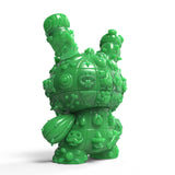 MONOLITH DUNNY 8 IN SCULPTED VINYL ART FIGURE BY ROBOT SODA-JADE EDITION 4-PACK