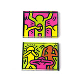 Keith Haring - Hear Speak See Acrylic Magnet Set