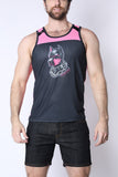 CELLBLOCK 13 Kennel Club DARK PUP Tank Top - Pink