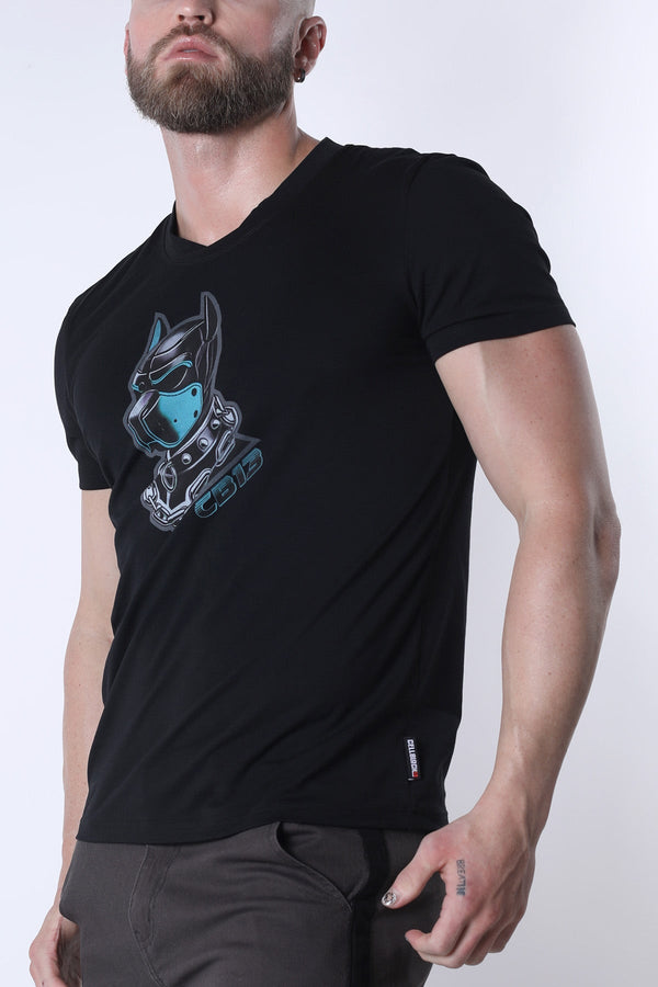 CELLBLOCK 13 Kennel Club DARK PUP Tee - Turquoise