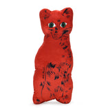 Andy Warhol Cat Plush Red by Kidrobot