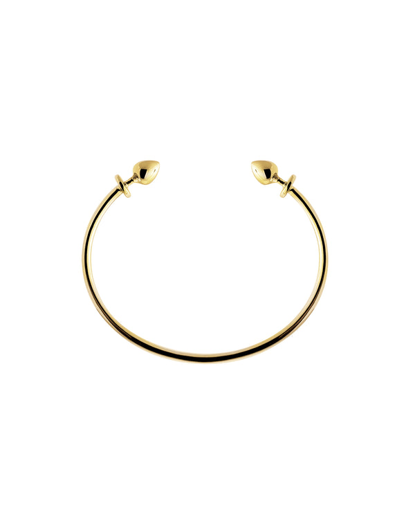 KISKA LAB MINI PLUG GOLD BRACELET