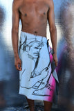TOM OF FINLAND x WE ARE SPASTOR SARONG BLUE