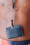JW ANDERSON CARD HOLDER WITH PENIS PIN STRAP