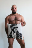 Leather Daddy Pillow by Michael DiMartino