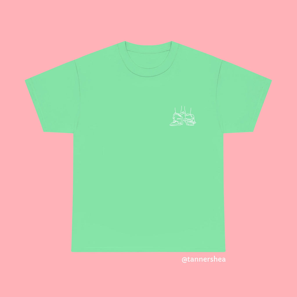 PANTS DOWN TEE GREEN BY TANNER SHEA
