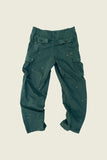 PHIPPS STAR EMBROIDERED CARGO PANTS GREEN