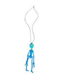 Walter Van Beirendonck Alien Friend + T Necklace in Blue