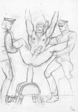 Tom of Finland, Untitled, ca 1973 (KAKE: SADIST, Issue 14, Frame 11)