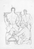 Tom of Finland, Untitled, ca 1973 (KAKE: SADIST, Issue 14, Frame 16)