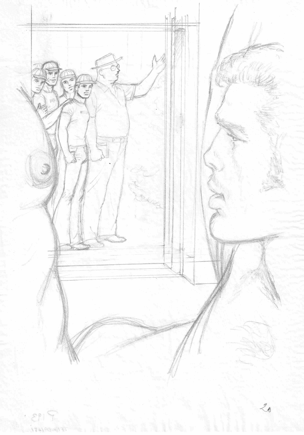 Tom of Finland, Untitled, ca 1973 (KAKE: SADIST, Issue 14, Frame 20)