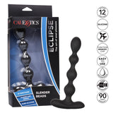 Eclipse Slender Beads Silicone Flexible Rechargeable Anal Beads Probe Waterproof 7in