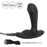 Eclipse Tapered Roller Ball Probe Silicone USB Rechargeable Anal Plug Waterproof 4in