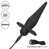 Anal Toys Rechargeable Silicone High Intense Probe - BLACK