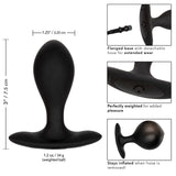 Anal Toys Weighted Silicone Inflatable Plug