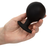 Anal Toys Weighted Silicone Inflatable Plug Large