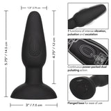 Bionic Dual Pulsating Probe Rechargeable Silicone Anal Stimulator