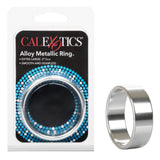 Rings! Alloy Metallic Cock Ring - Extra Large - 2in - Silver