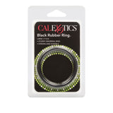 Rings! Black Rubber Cock Ring - Large