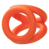 Alpha Liquid Silicone Tri-Ring - Orange