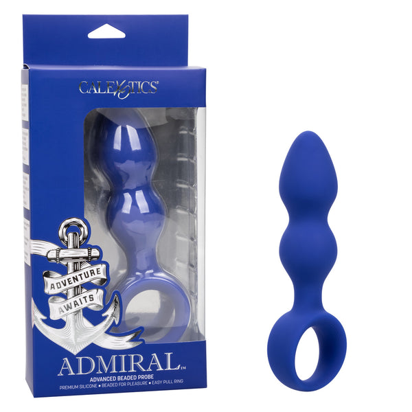 Admiral Advanced Beaded Silicone Anal Probe