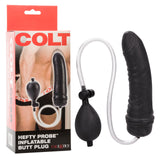 COLT Hefty Probe Inflatable Dildo - Black