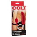 COLT Hefty Probe Inflatable Dildo - Red
