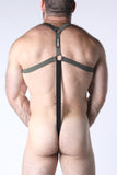 CELLBLOCK 13 Starter Mesh Elastic Body Harness - Green