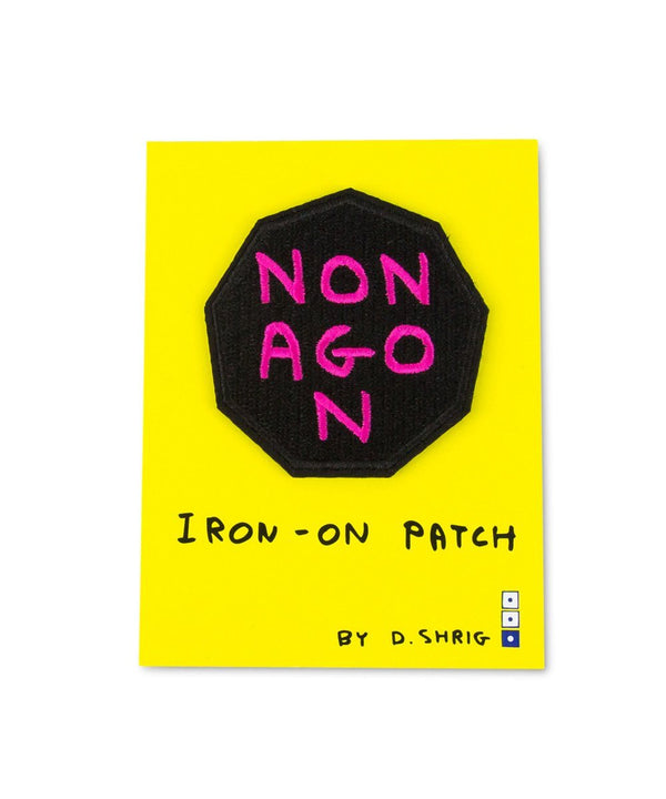 Nonagon Woven Patch by David Shrigley x Third Drawer Down
