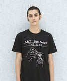 Art Irritates The Eye Tee by Third Drawer Down x David Shrigley