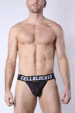 CELLBLOCK Take Down Jockstrap w/ Removable Pouch Purple