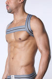 CELLBLOCK 13 Tight End Elastic Harness - Gray