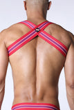 CELLBLOCK 13 Tight End Elastic Harness - Red