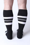 CELLBLOCK 13 Tight End Knee High Shadow Socks - White