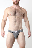 CELLBLOCK 13 Tight End 2" Snap Up Jockstrap Grey