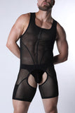 CELLBLOCK 13 Void Mesh Body Suit - Black