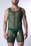 CELLBLOCK 13 Void Mesh Body Suit - Green