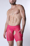 CELLBLOCK 13 Void Mesh Chap Short - Pink