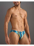 TEAMM8 Resort Bikini Swim Brief - Blue Mirage