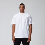 Talentless Mock Neck Tee White